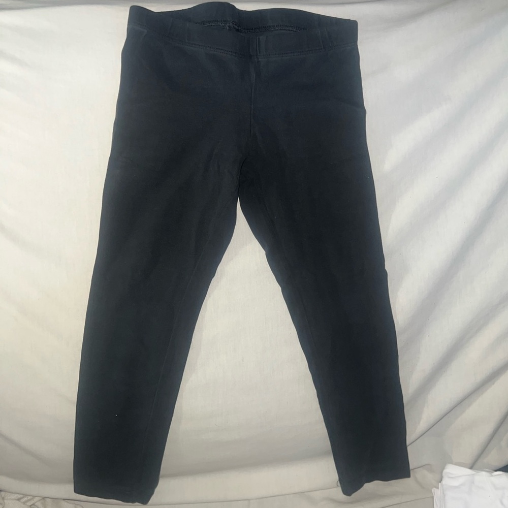 Cat & Jack XS(4/5) Kids Black Leggings